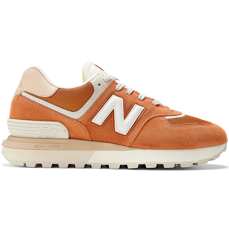 Levně Pánské boty New Balance U574LGDO – oranžová