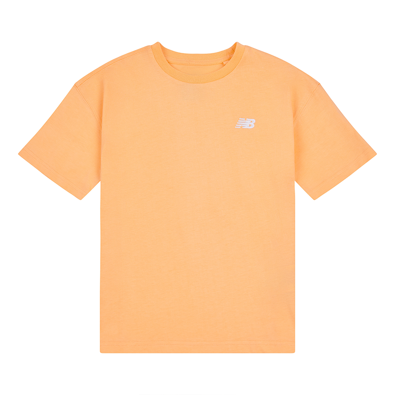 

Dětské tričko New Balance LAKG0001PAE – oranžová