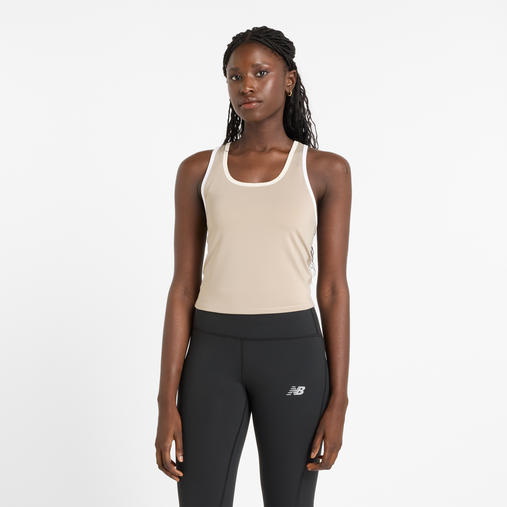 

Dámské tričko New Balance WT51401ADS – béžové