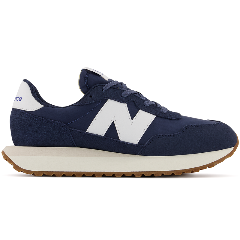 

Dětské boty New Balance GS237PD – tmavomodrá