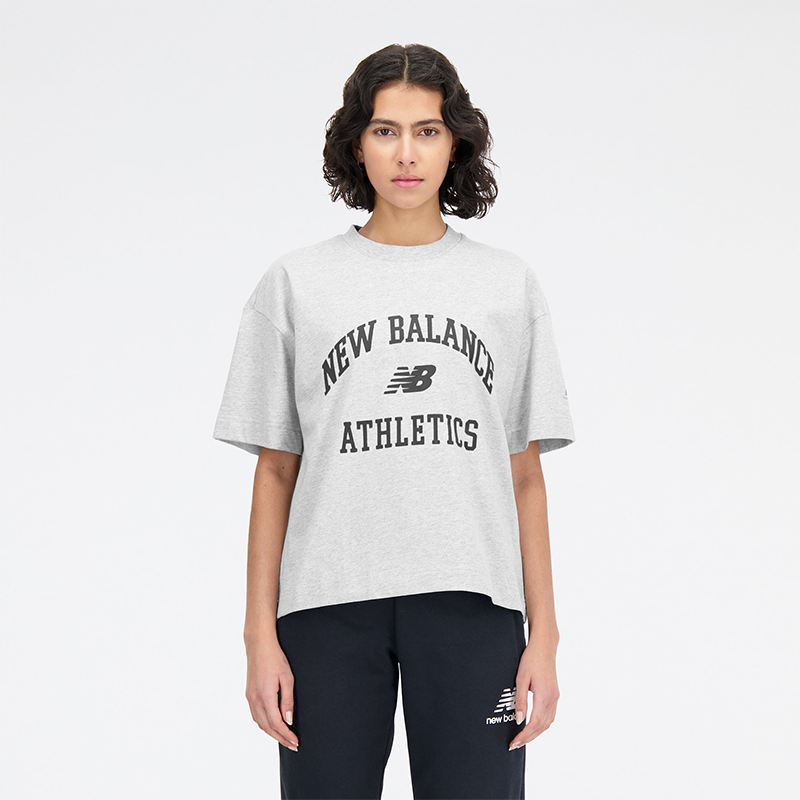 

Dámské tričko New Balance WT33551AG – šedé