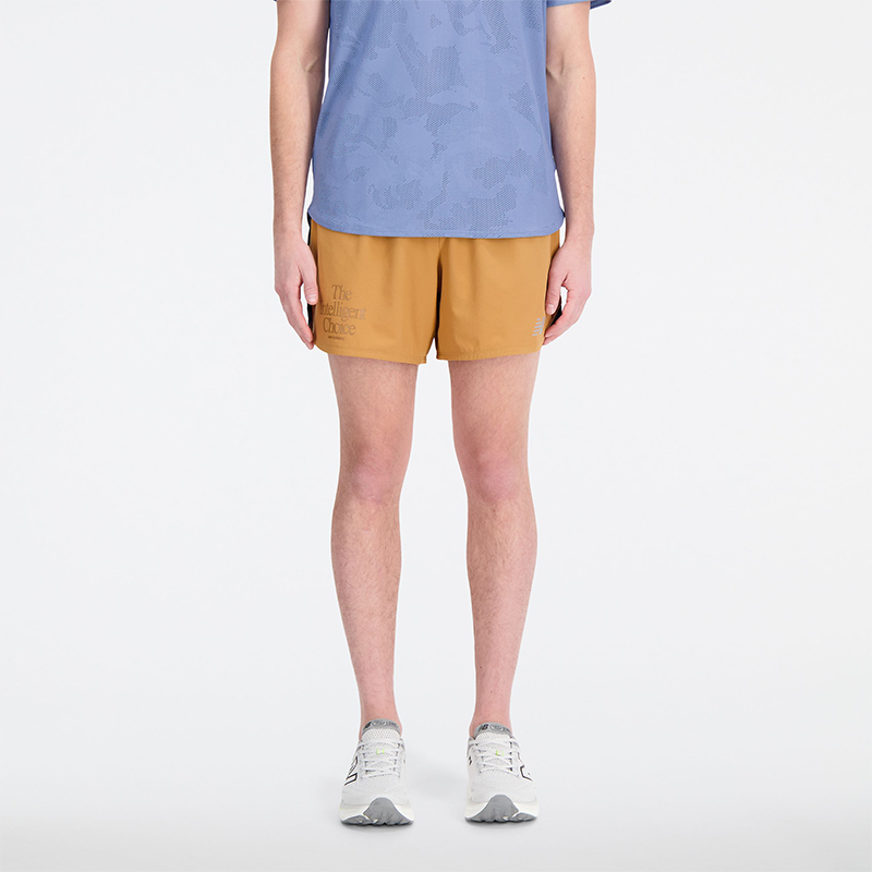 

Pánské šortky New Balance MS21278TOB – hnědý