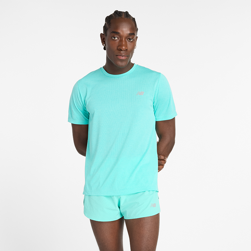 

Pánské tričko New Balance MT41253CYJ – modré