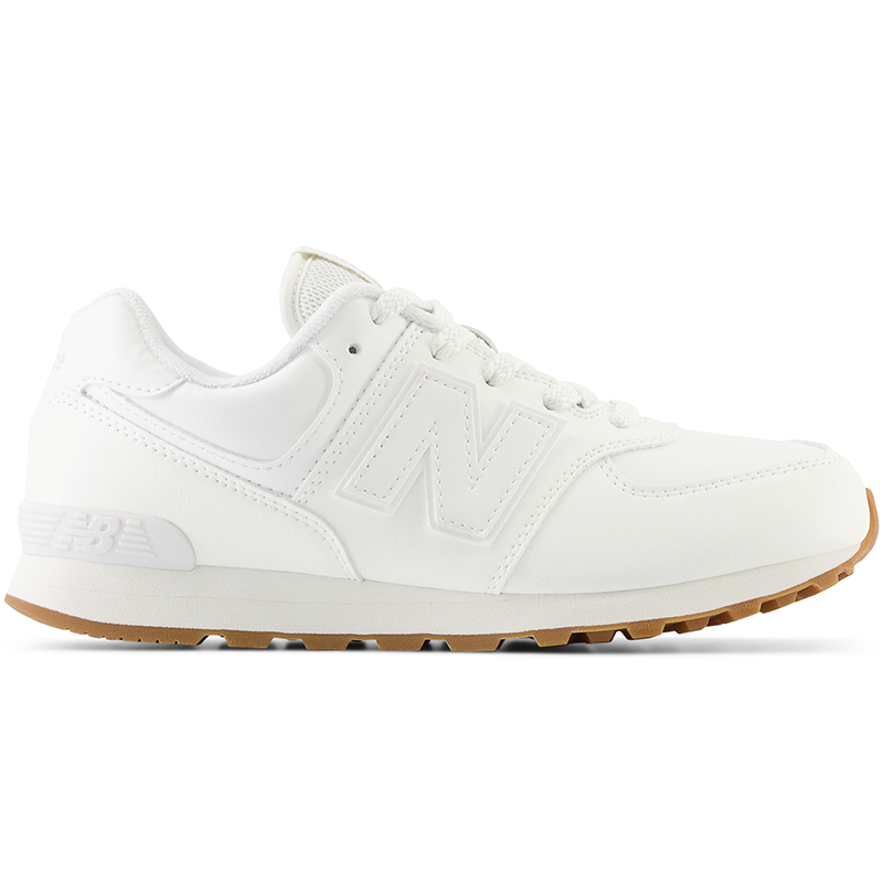 

Dětské boty New Balance GC574NWW – bílé