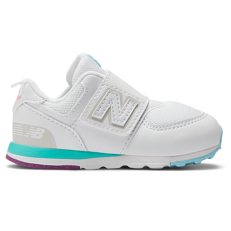 

Dětské boty New Balance NW574KIJ – bílé