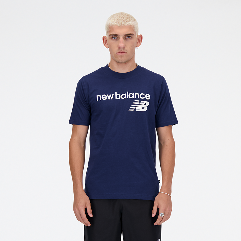 

Pánské tričko New Balance MT41905NNY – tmavomodrá