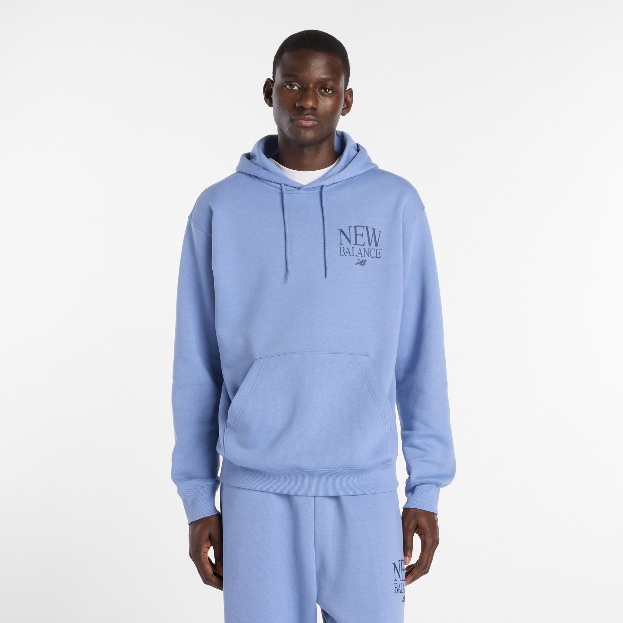 Pánská mikina New Balance MT61L713AA3 – modré