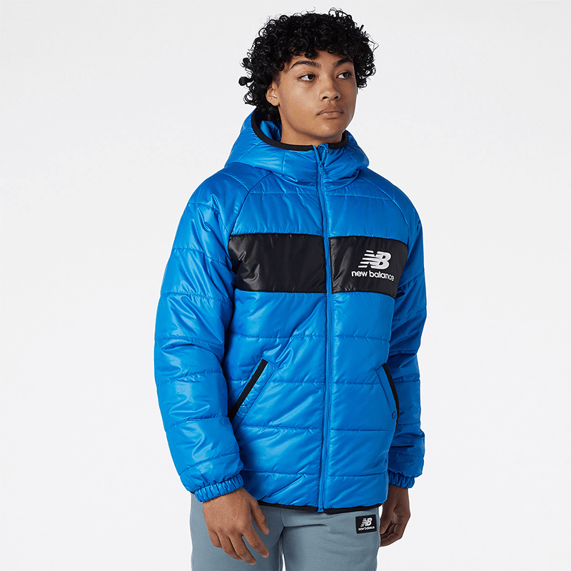 

Pánská bunda New Balance MJ13513LSB – modrá