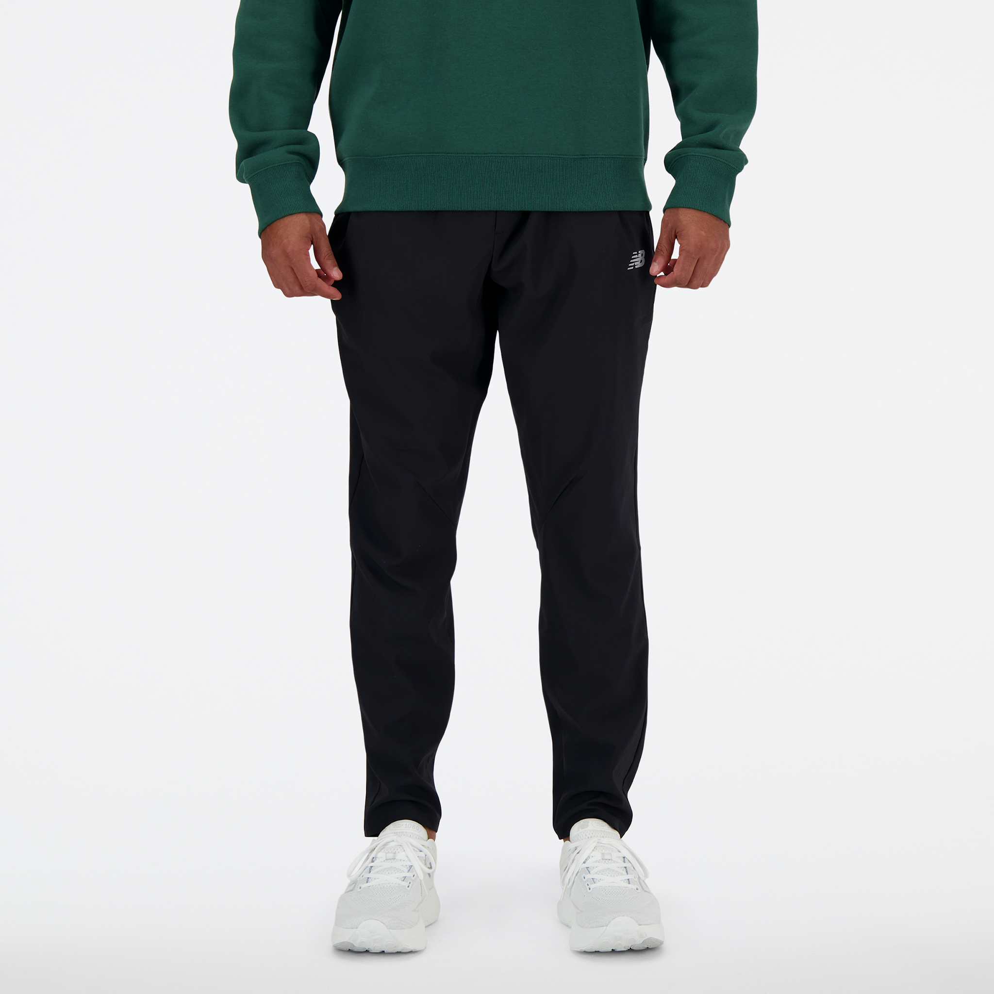 

Pánské kalhoty New Balance MP41060BK – černé