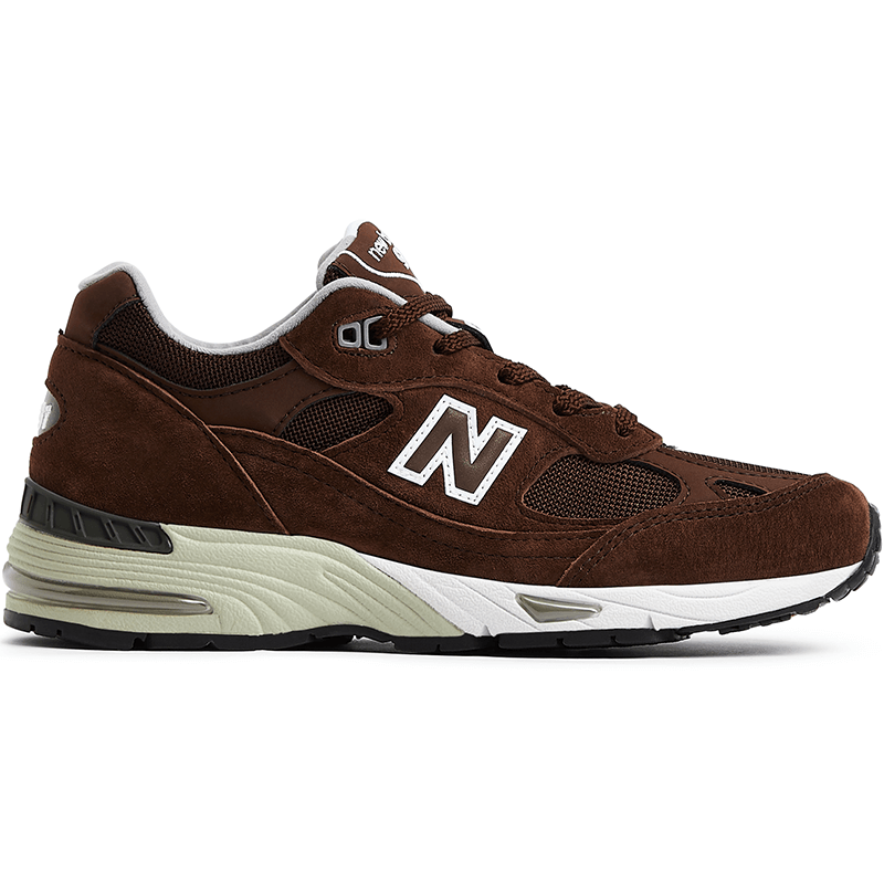 

Dámské boty New Balance W991BGW – hnědý