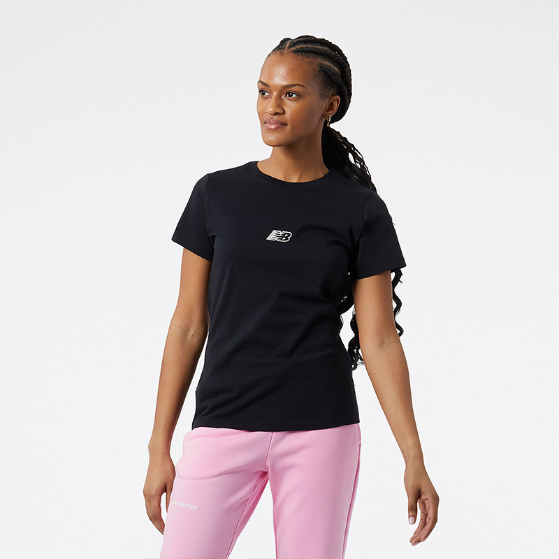 

Dámské tričko New Balance WT23515BK – černé