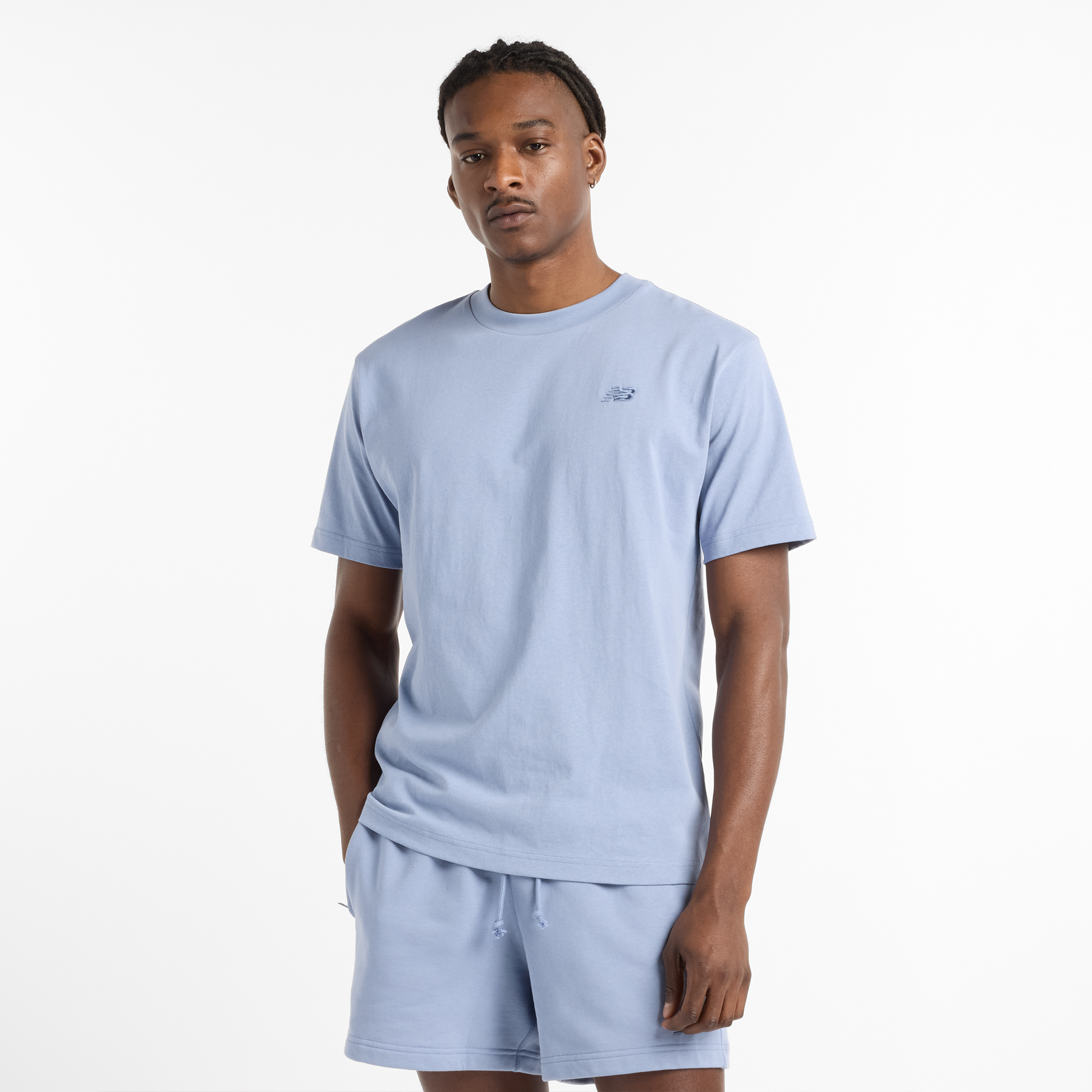 

Pánské tričko New Balance MT41533DUS – modré