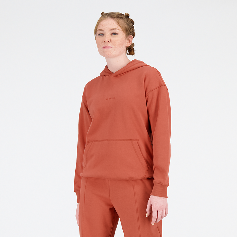 

Dámská mikina New Balance WT23554MHY – oranžová