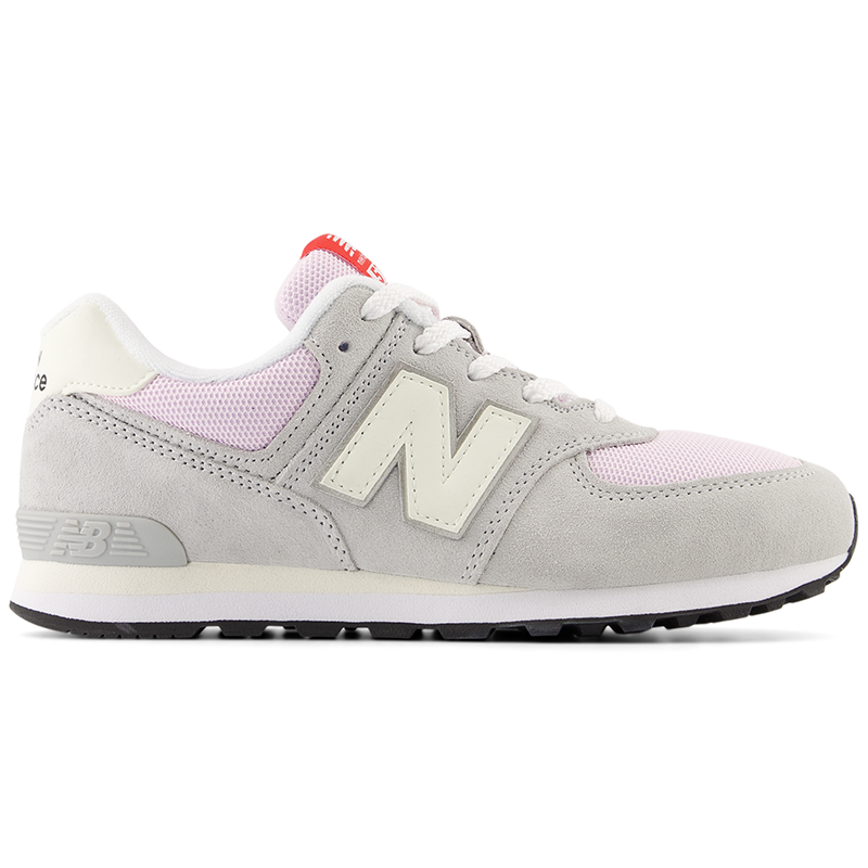 Levně Dětské boty New Balance GC574GNK – šedé