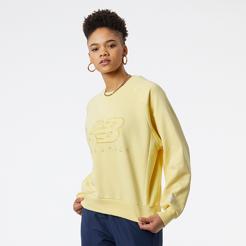 

Dámská mikina New Balance WT23501MZ – žluté