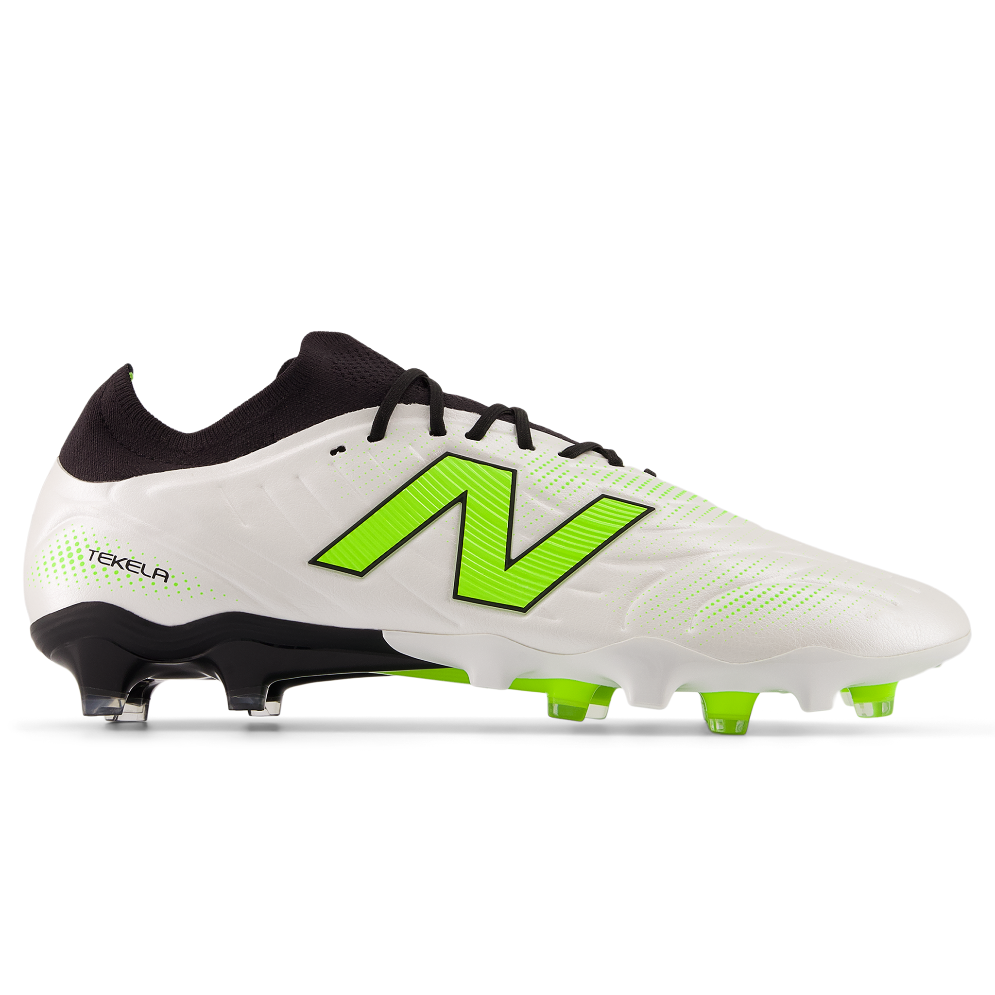 

Pánské kopačky New Balance TEKELA PRO FG V5 ST2FLSP5 – bílé