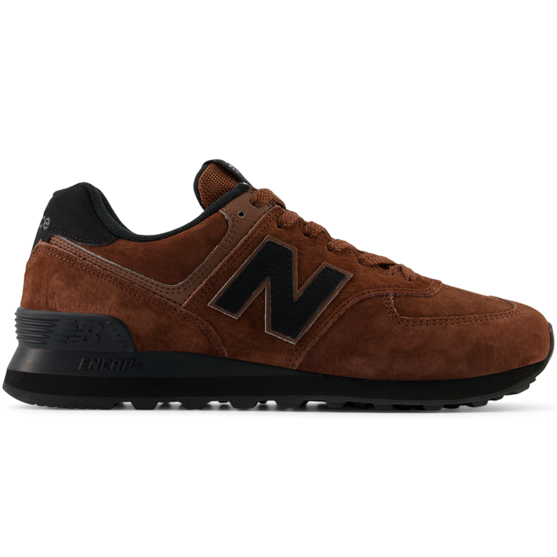

Unisex boty New Balance U574LEB – hnědý