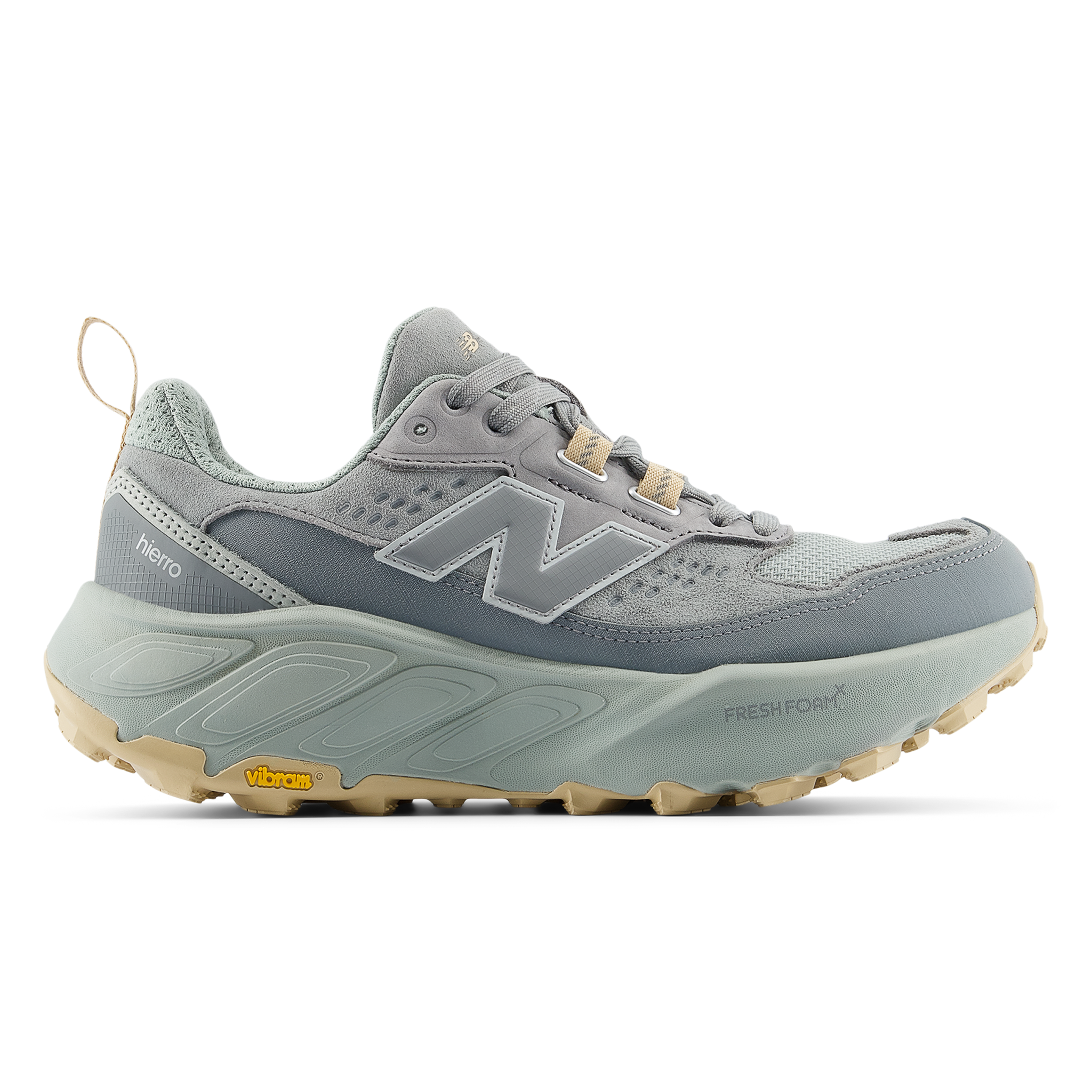 

Dámské boty New Balance Fresh Foam X Hierro Trek WHIET6QZ – šedé