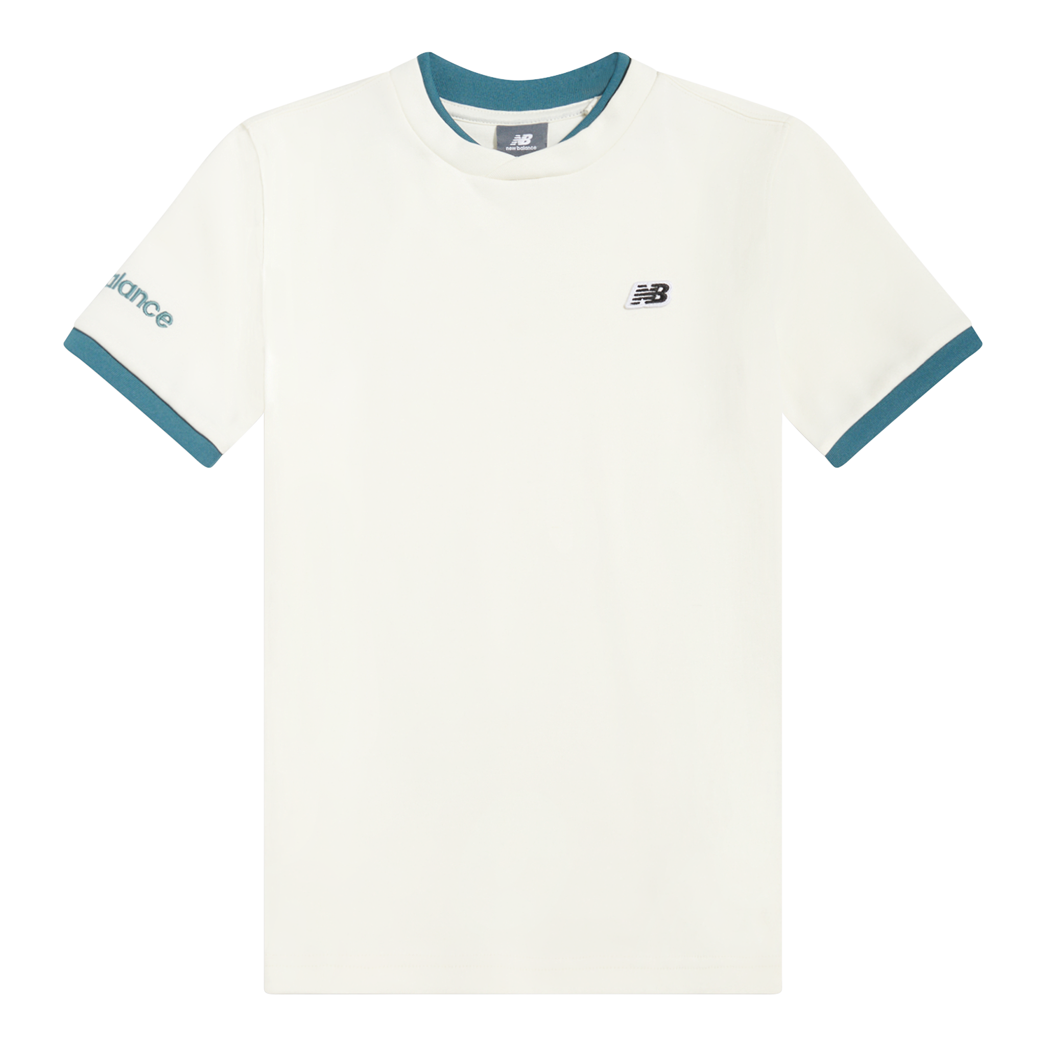 

Dětské tričko New Balance YT61B802SST – bílé