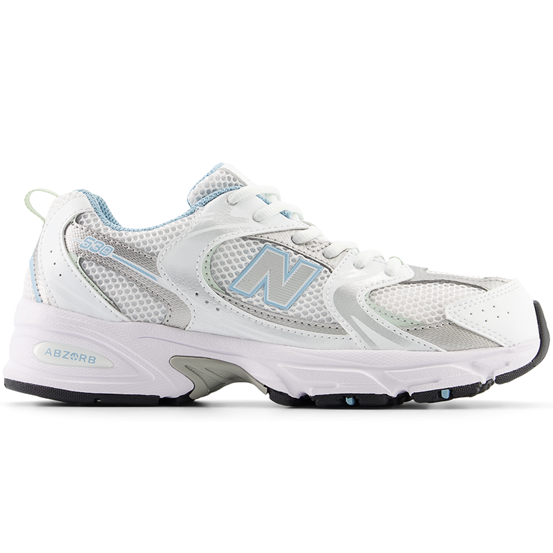 

Dětské boty New Balance GR530GB – bílé