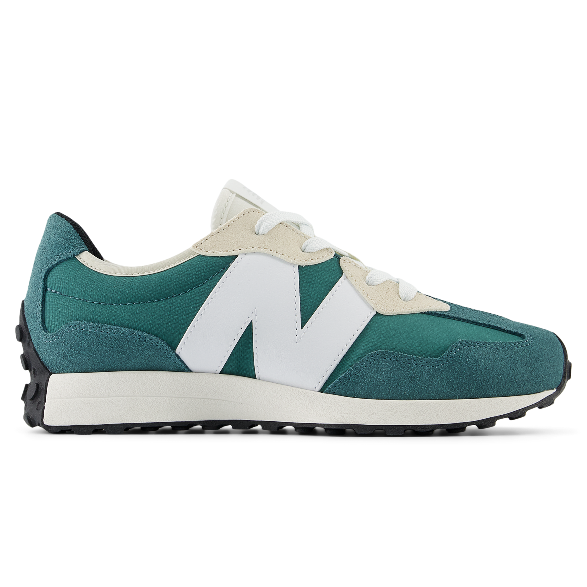 

Dětské boty New Balance GS327BD – zelené