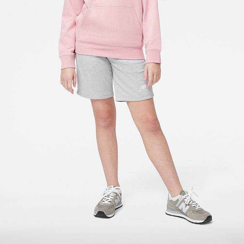 

Dětské šortky New Balance YS31540AG – šedé