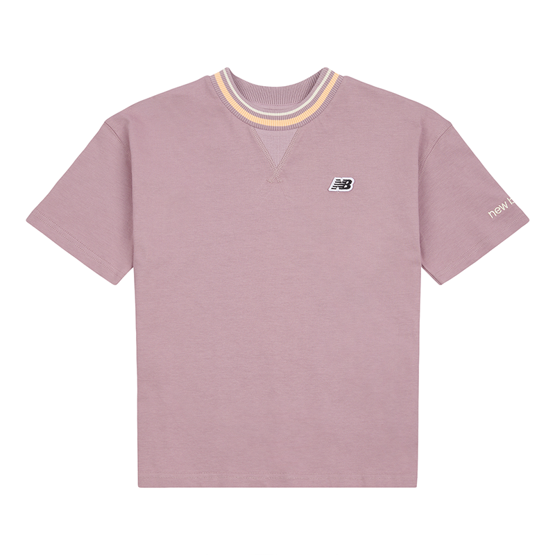 

Dětské tričko New Balance LAKG0038ICW – růžové