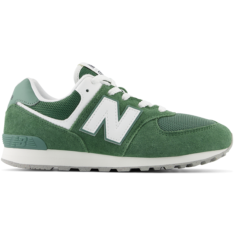 

Dětské boty New Balance GC574FGG – zelené