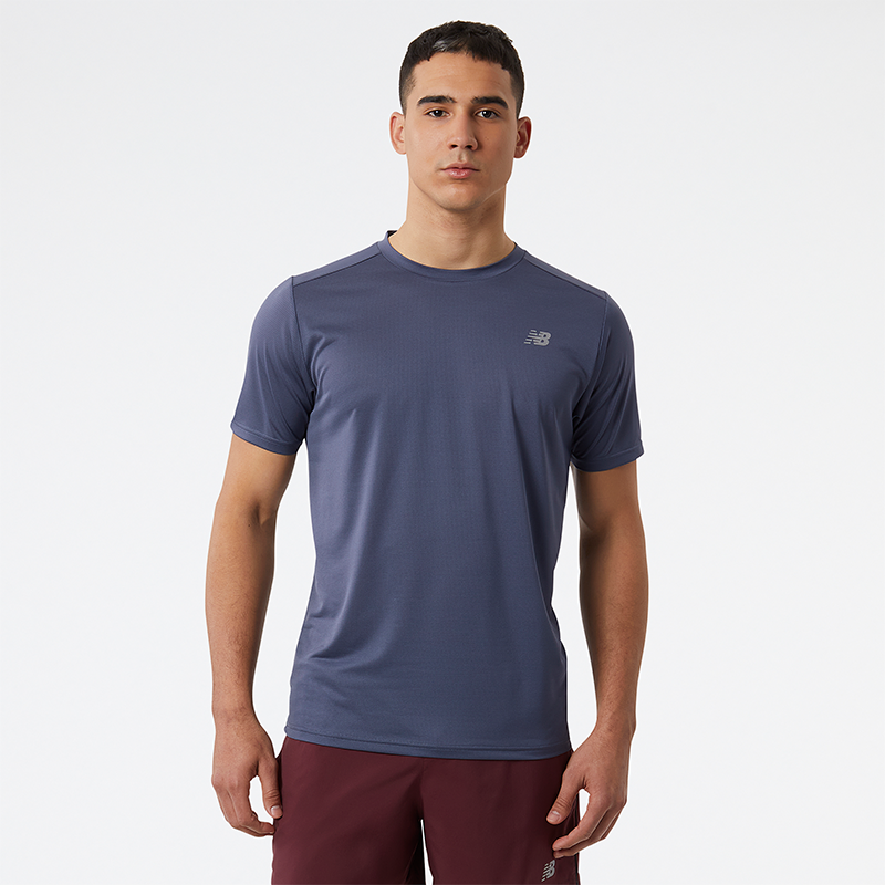 

Pánské tričko New Balance MT11205THN - fialové