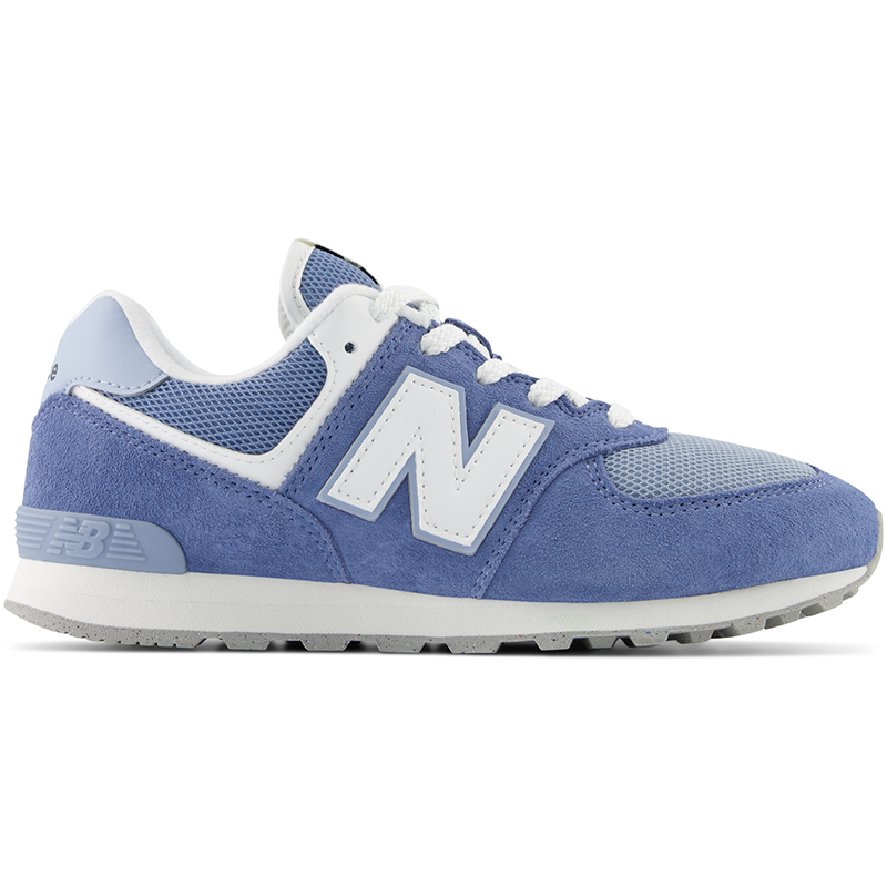 Levně Dětské boty New Balance GC574FDG – modré