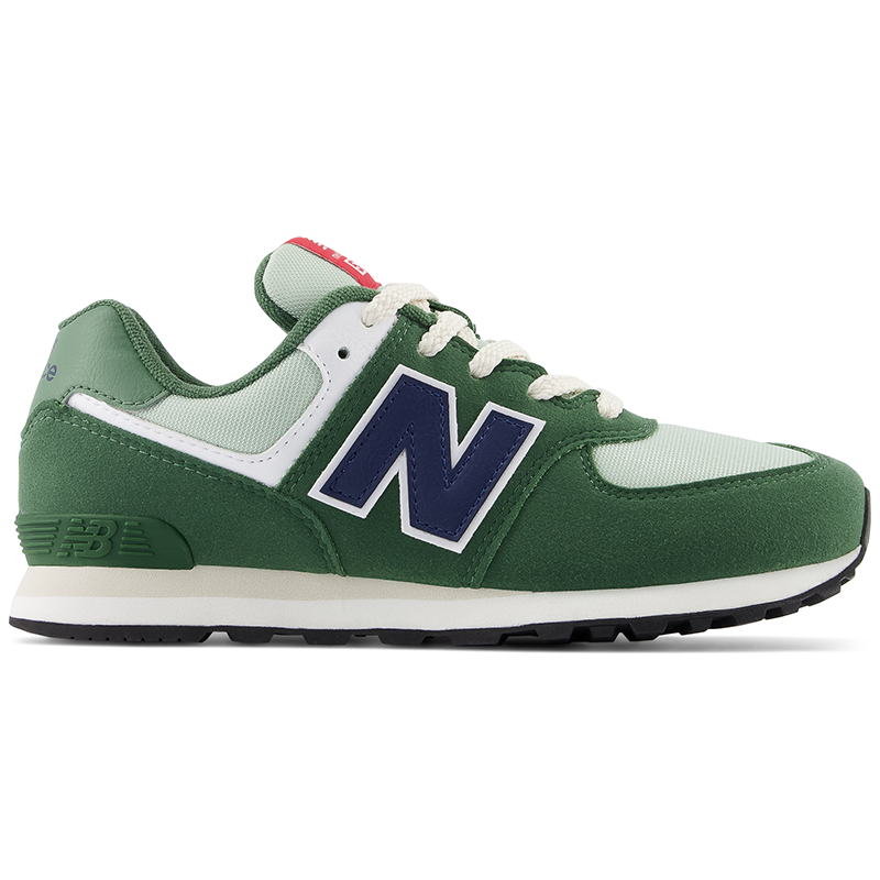 

Dětské boty New Balance GC574HGB – zelené