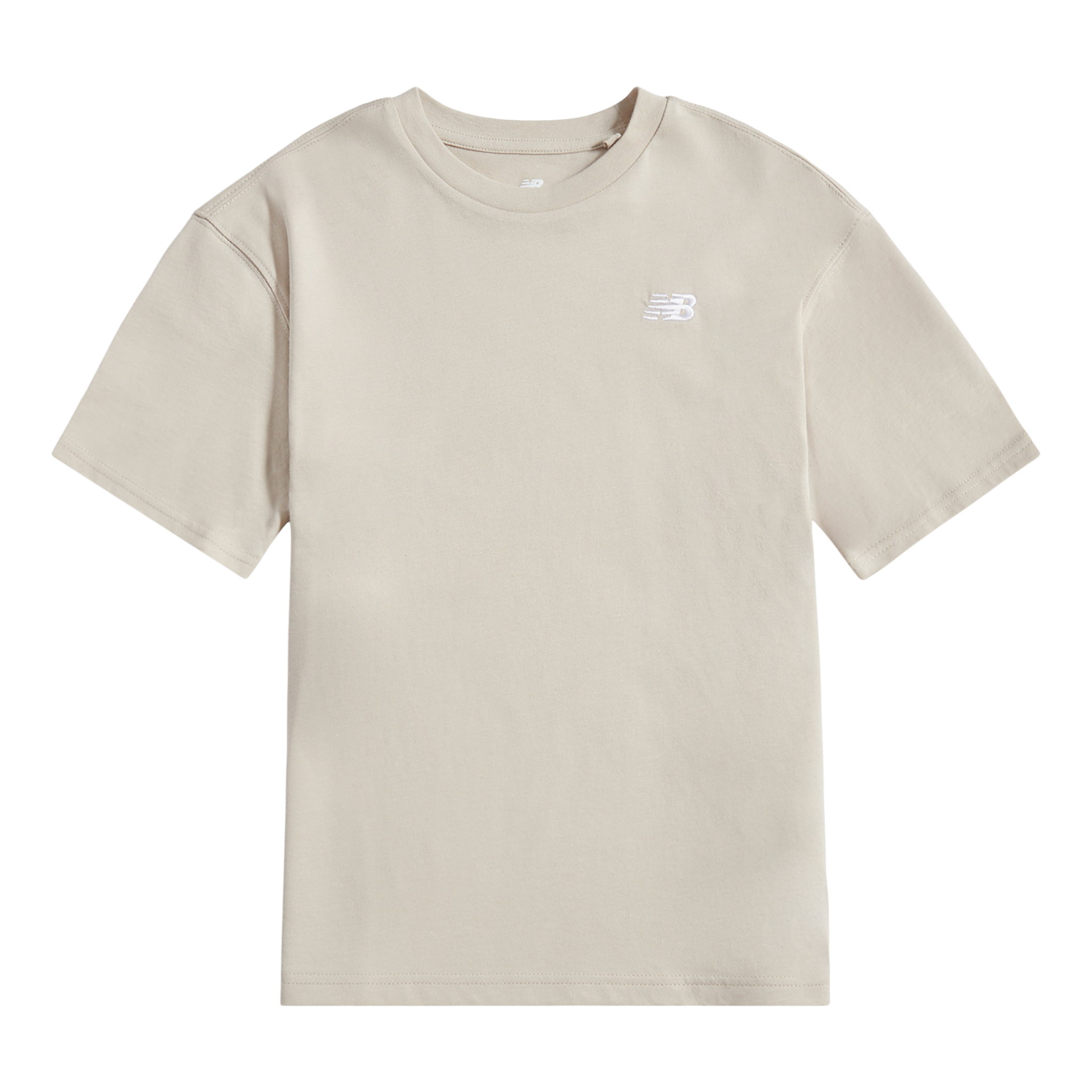 

Dětské tričko New Balance LAKB0001TWF – béžové