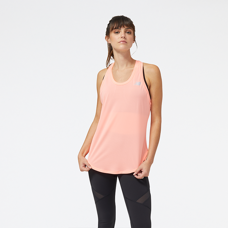 

Dámské tričko New Balance WT23220GAE – růžové