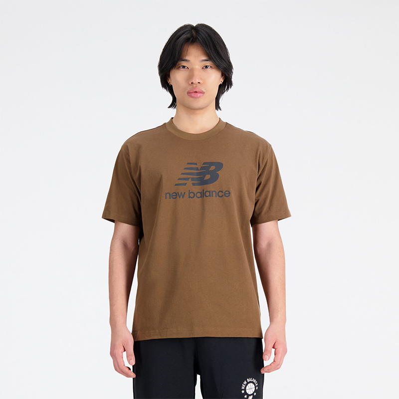 

Pánské tričko New Balance MT31541DHE – hnědý
