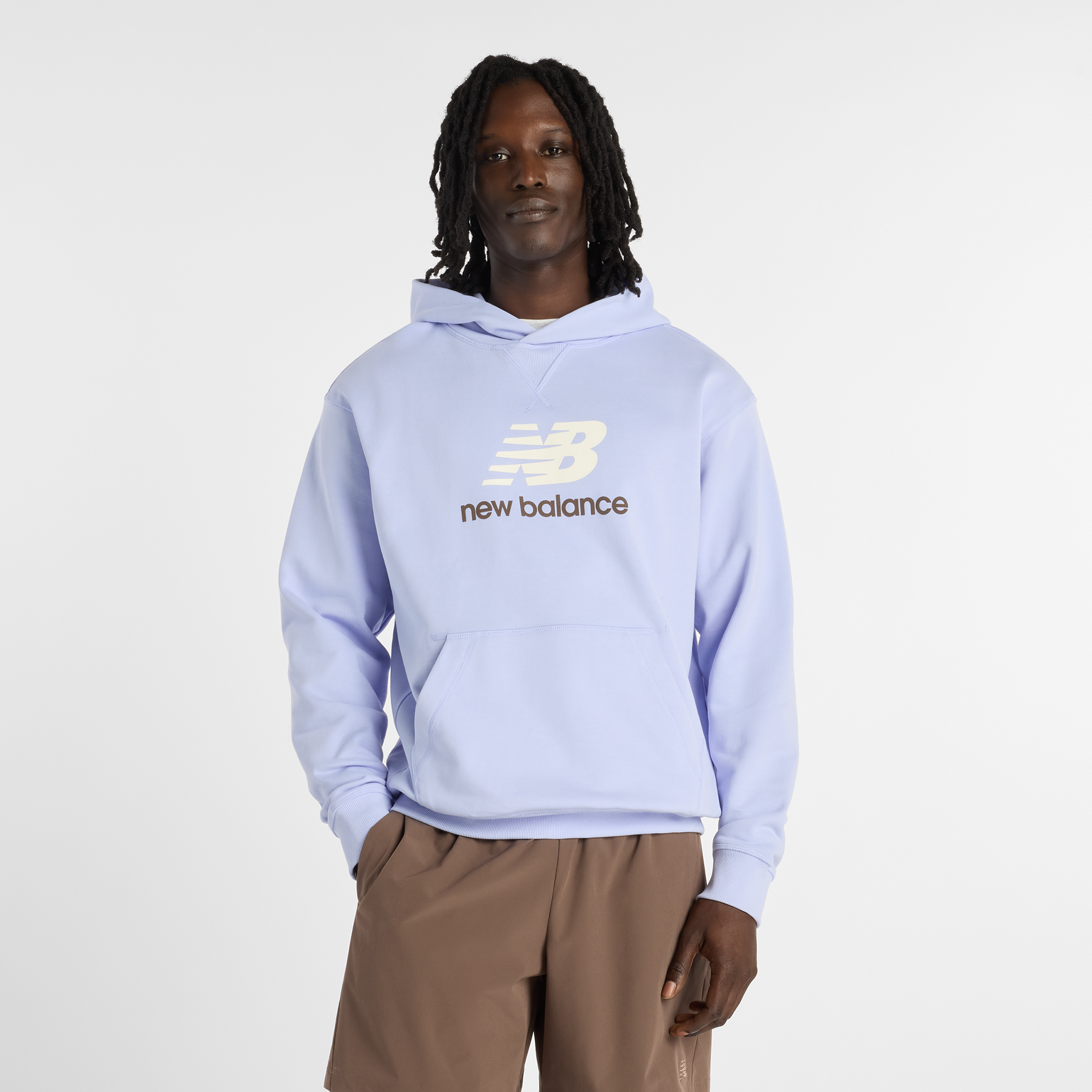 

Pánská mikina New Balance MT51512DYK – fialové