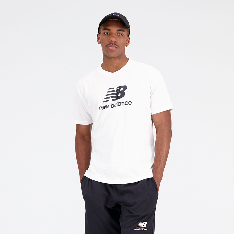 Levně Pánské tričko New Balance MT31541WT – bílé