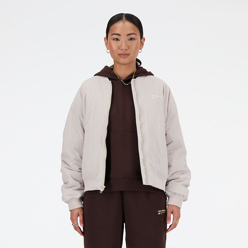

Dámská bunda New Balance WJ33507MNK – šedé