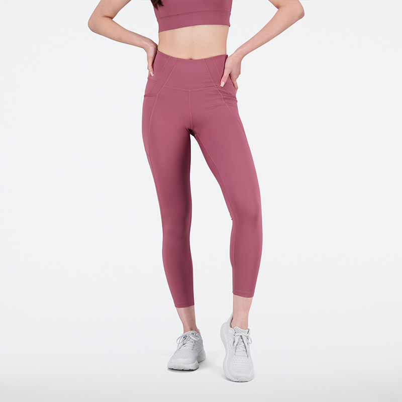 

Dámské legíny New Balance WP21112WAD – růžové