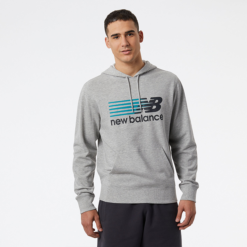 

Pánská mikina New Balance MT23902AG – šedé