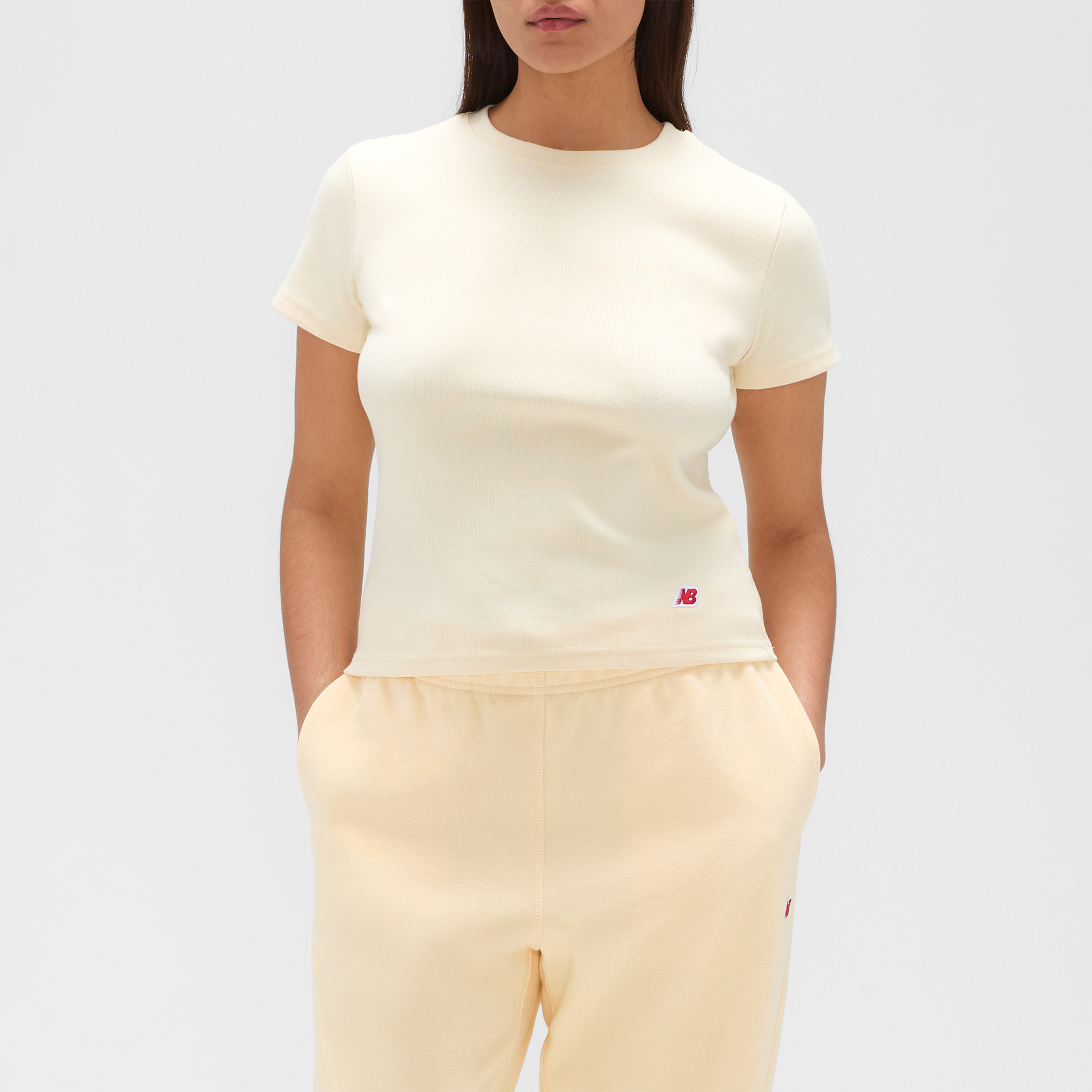 

Dámské tričko New Balance MADE in USA WT53561CAU – žluté