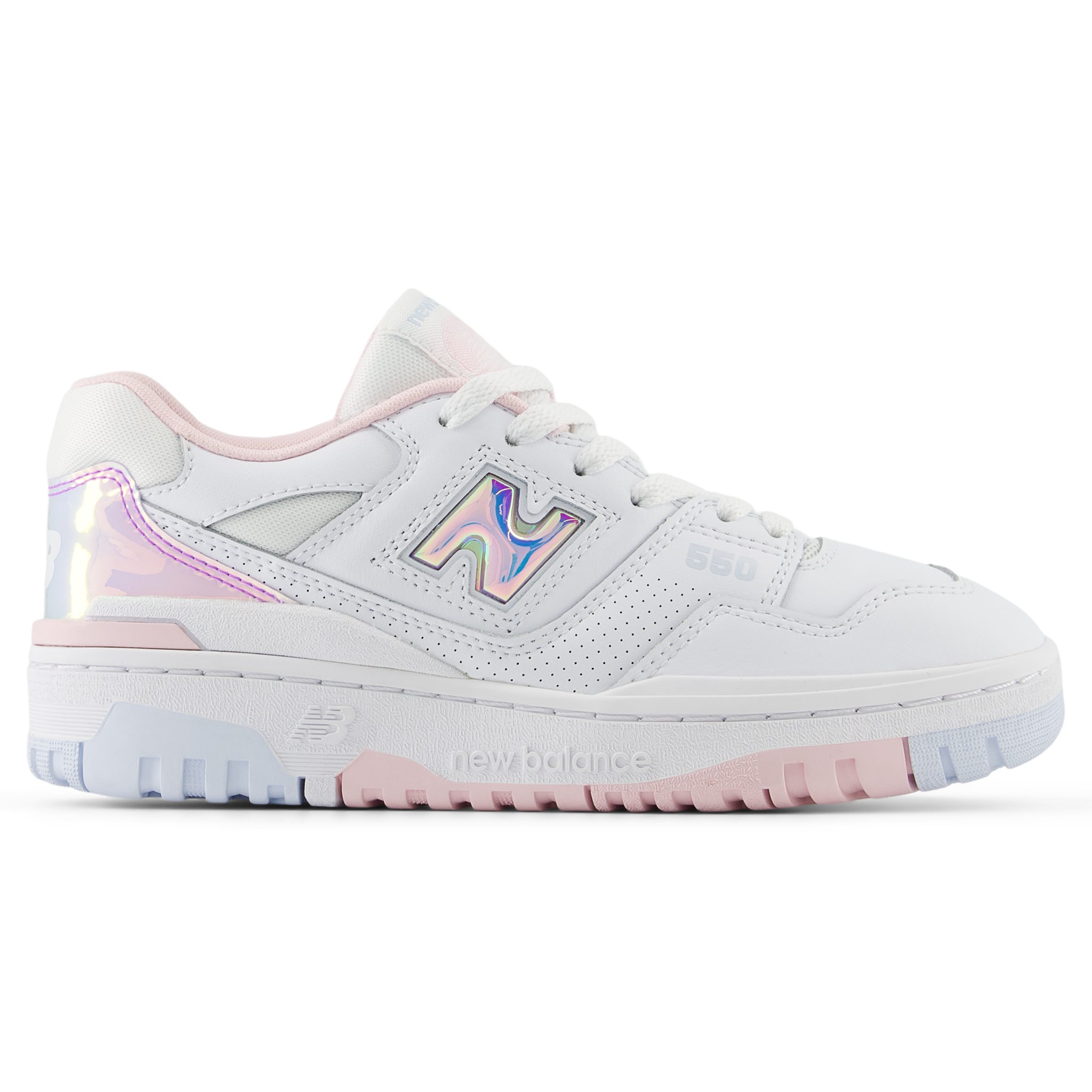

Dětské boty New Balance GSB550HW – bílé