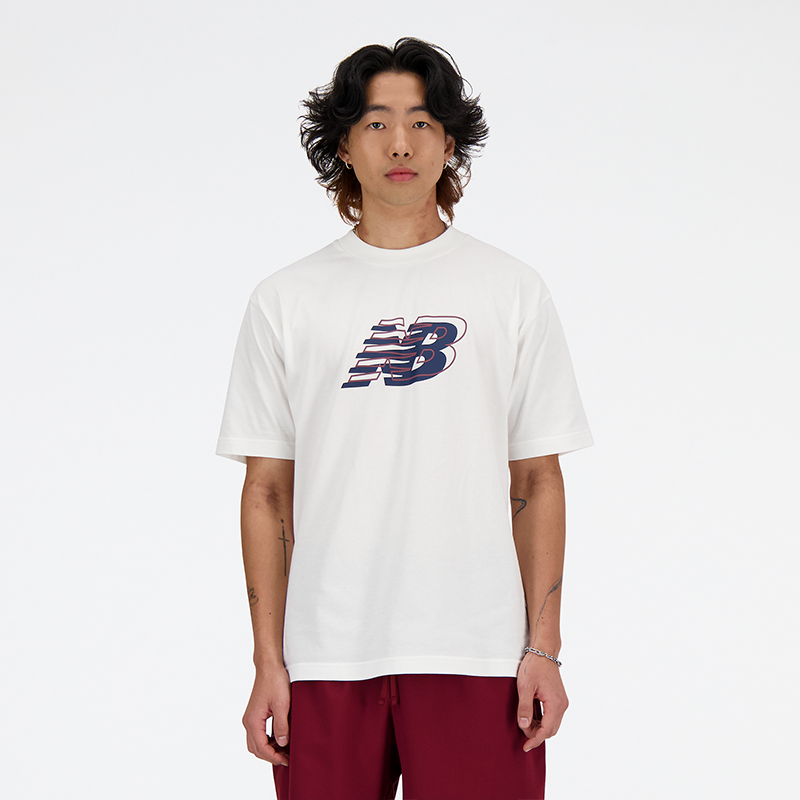 

Pánské tričko New Balance MT41526WT – bílé