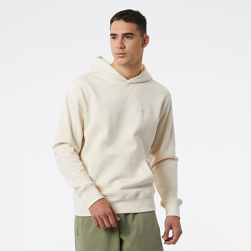 

Pánská mikina New Balance MT23565GIE – béžové