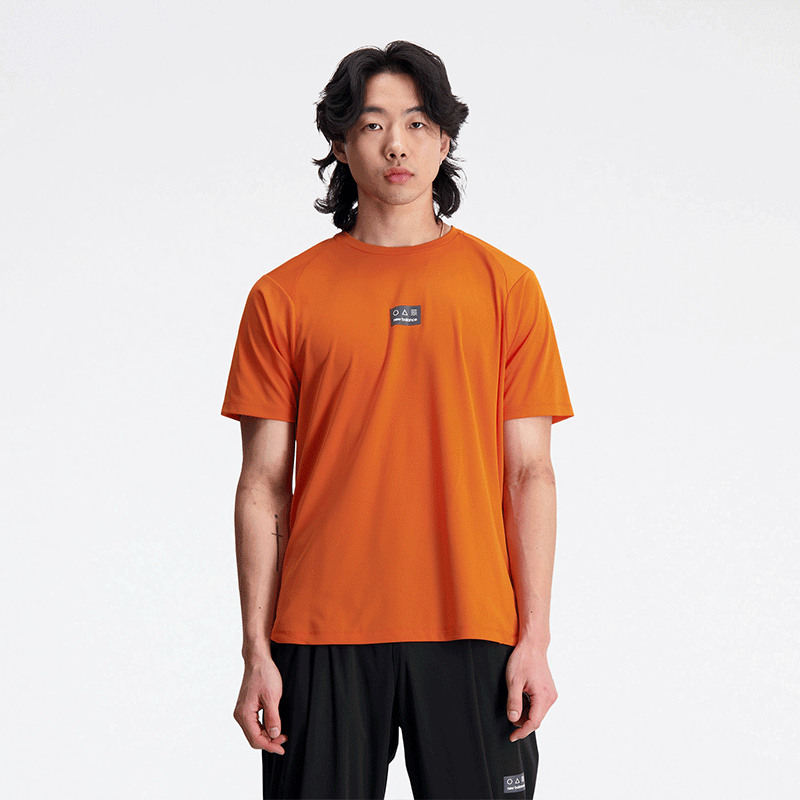 

Pánské tričko New Balance MT23277CEN – oranžová