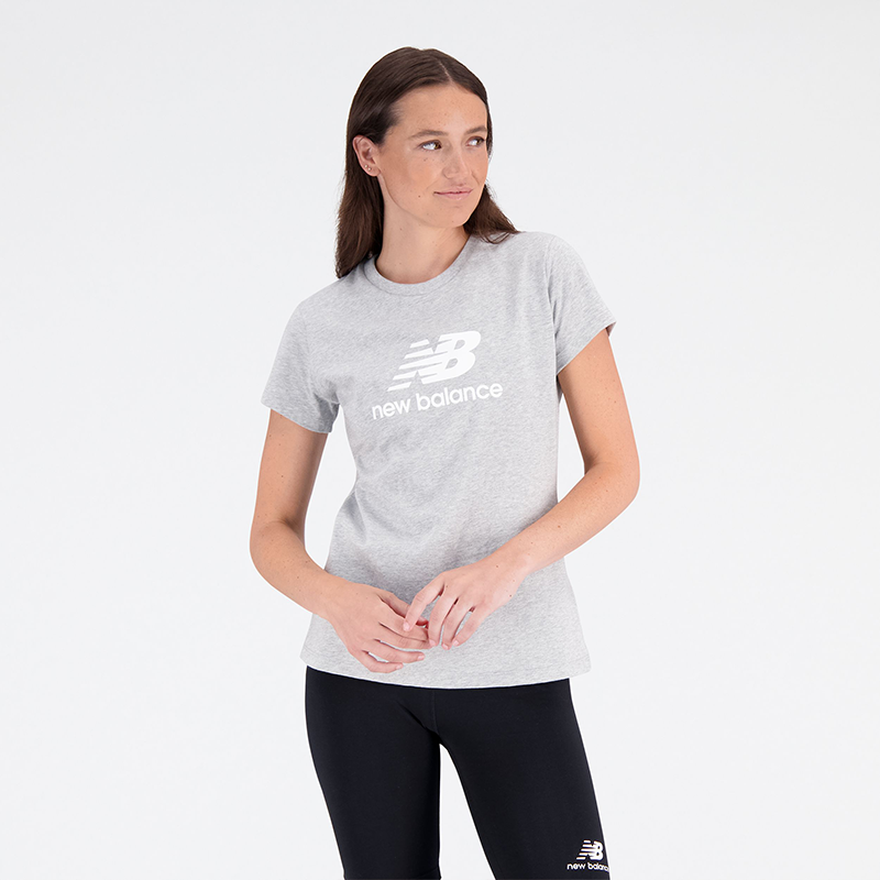 Levně Dámské tričko New Balance WT31546AG – šedé