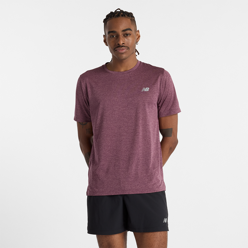 

Pánské tričko New Balance MT41253FDP – fialové
