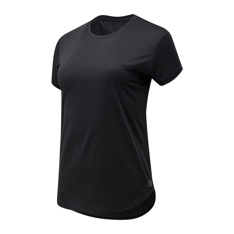 Levně Dámské tričko New Balance WT11452BKH – černé