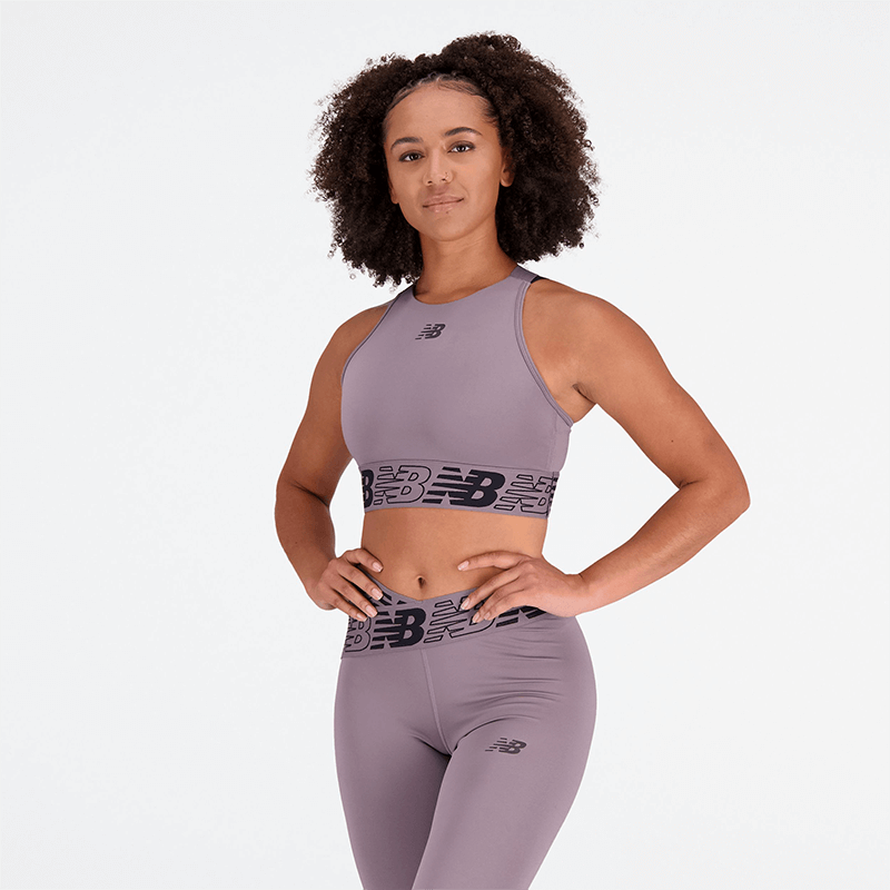 

Dámský top New Balance WB31175ZNC – fialové
