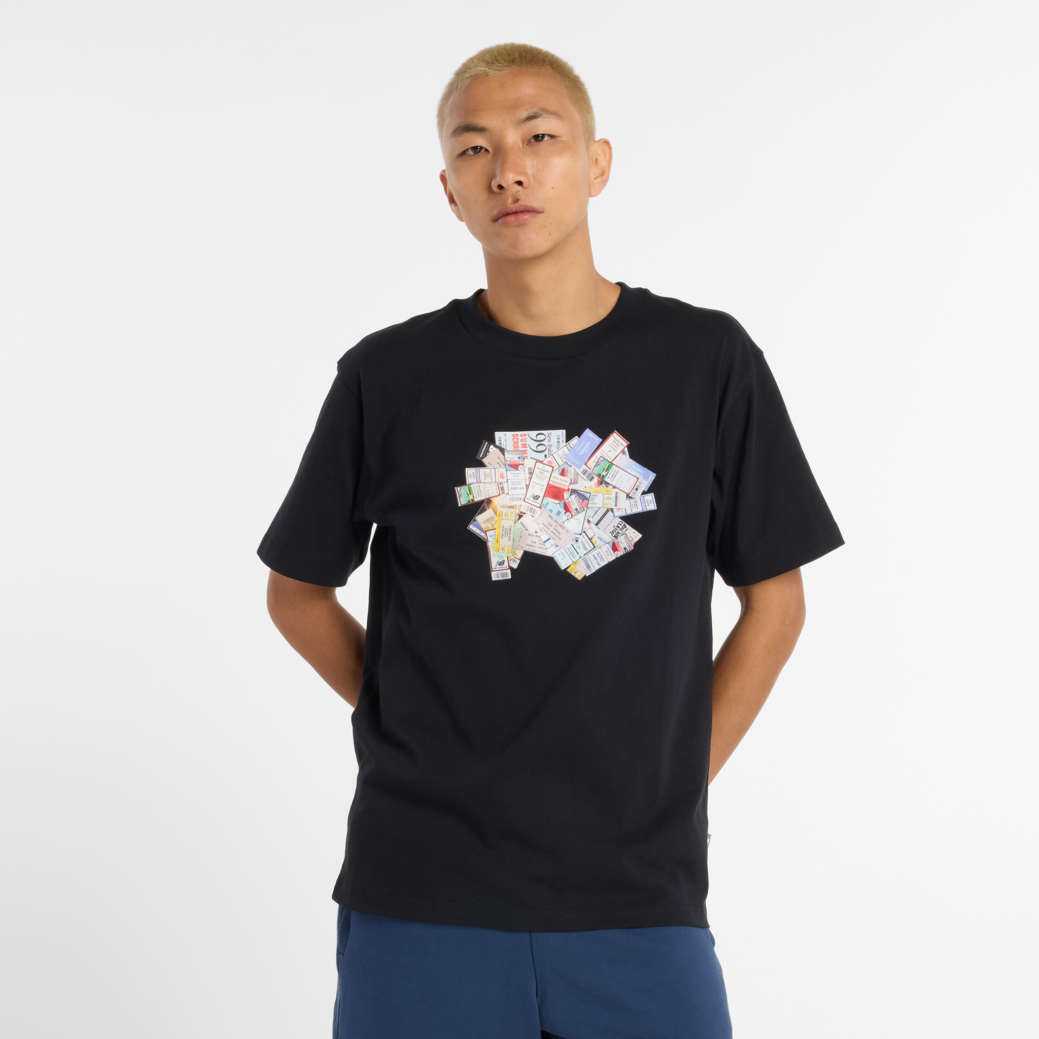 

Pánské tričko New Balance MT53905BK – černé