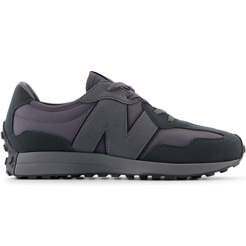 Levně Dětské boty New Balance GS327BMP – černé